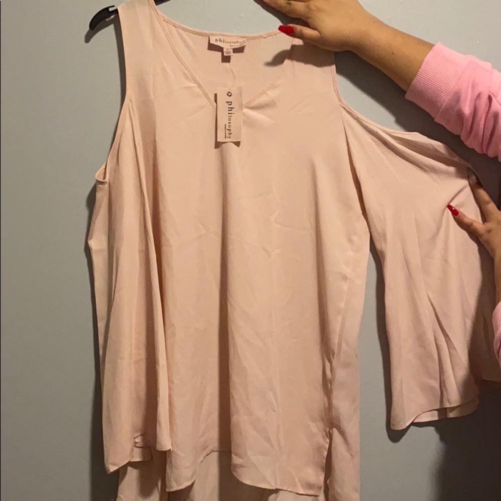 Casual pink shirt